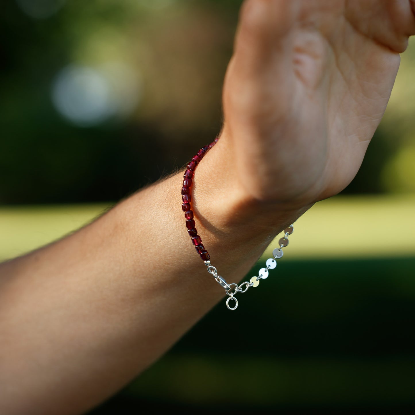 Peruvian Opal High Low Bracelet