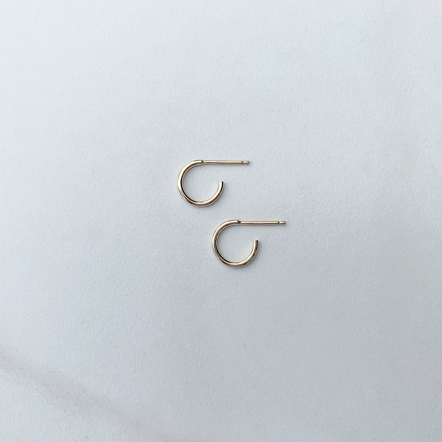 14k gold fill hoops