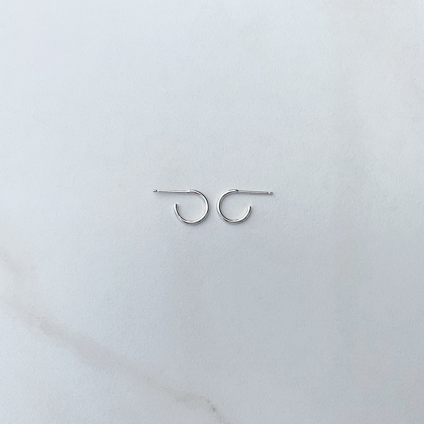 sterling silver hoops