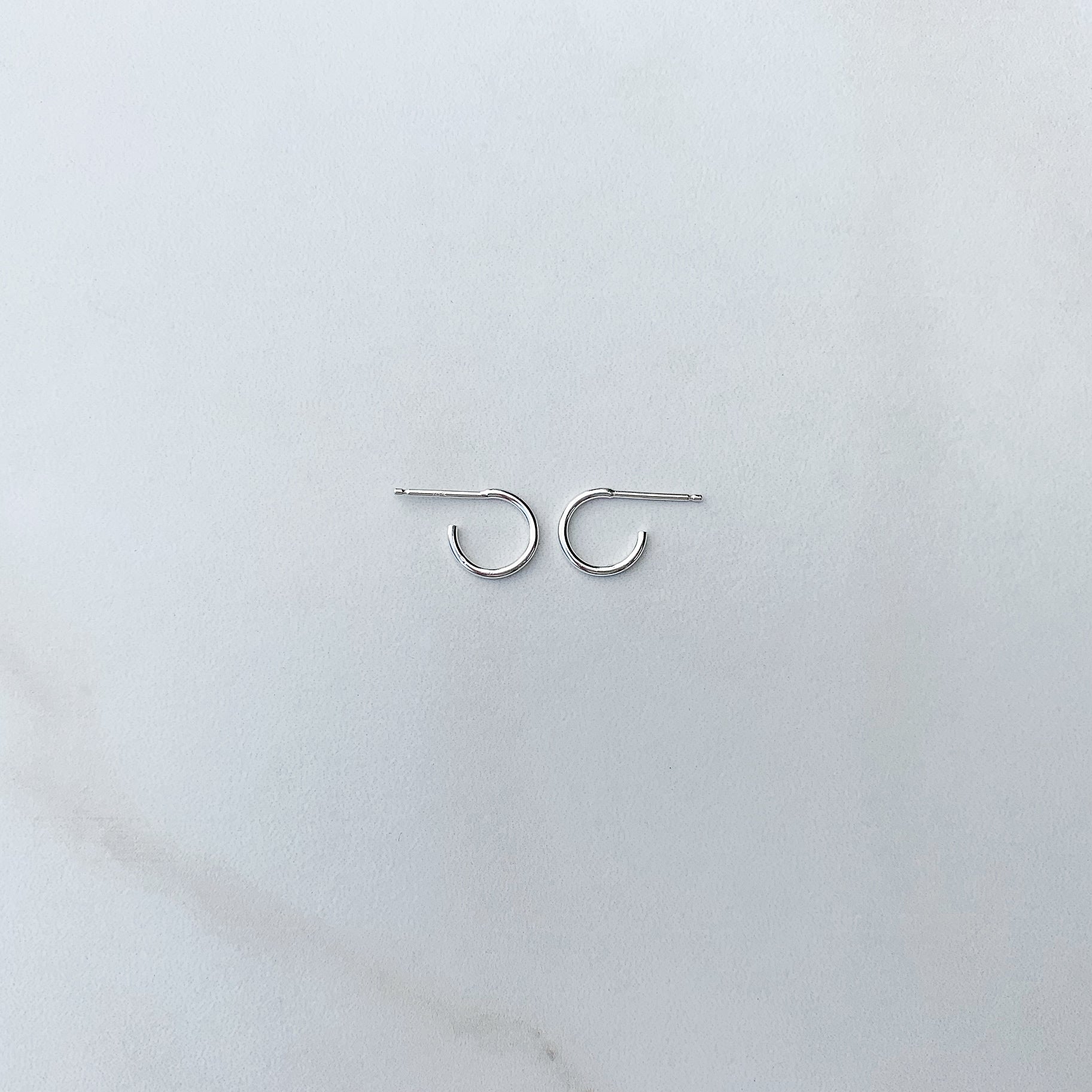 sterling silver hoops