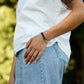 Green Onyx High Low Bracelet