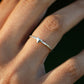 Kitten Tooth Stacking Ring