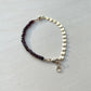 Garnet High Low Bracelet