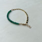 Green Onyx High Low Bracelet
