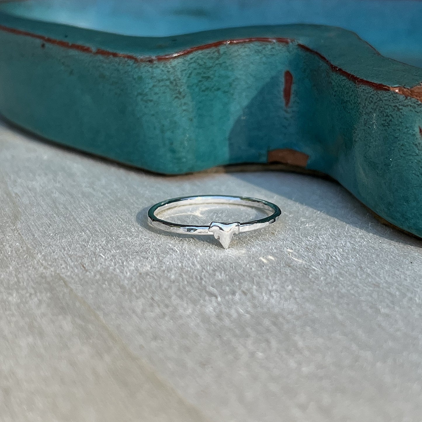 Kitten Tooth Stacking Ring