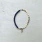 Lapis High Low Bracelet
