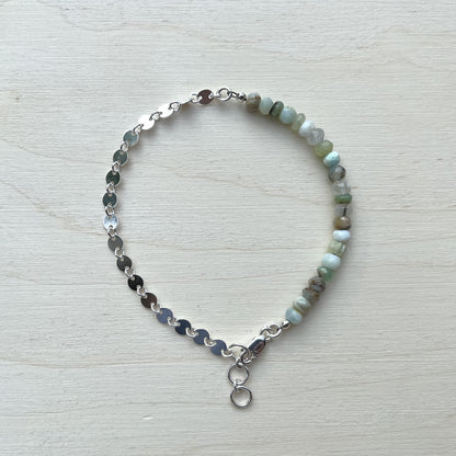 Peruvian Opal High Low Bracelet