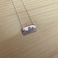 Cleveland Ohio skyline necklace
