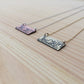 Columbus Ohio skyline necklace