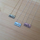 detroit skyline necklace in brass, sterling silver or copper