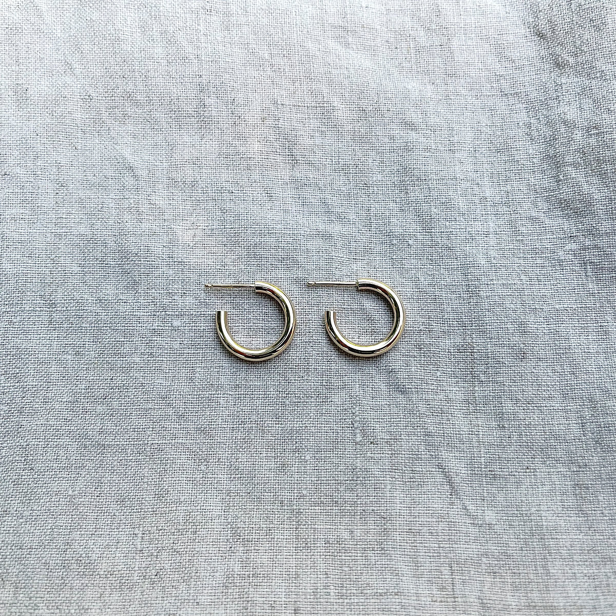 14k gold filled hoops