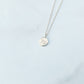 gold vermeil great lakes necklace on a white background