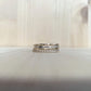 14k gold filled and sterling silver beaded stacking rings