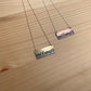 San Diego California skyline necklace