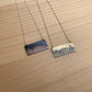 San Francisco California skyline necklace